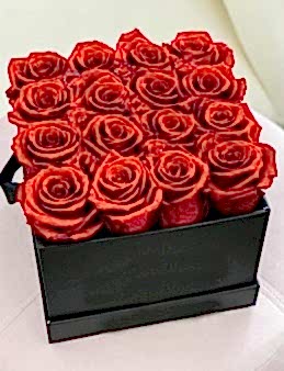 Kutuda 16 Gül Kutuda Çiçek çiçek gönder