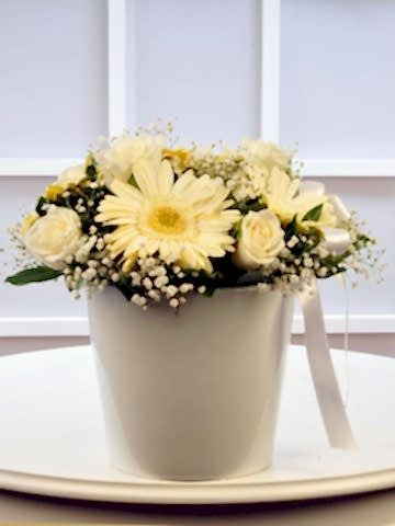 Beyaz Meleğime Aranjmanlar çiçek gönder