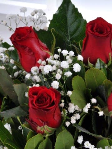 Gün Batımı 5 Kırmızı Gül Çiçek Arajmanı Aranjmanlar çiçek gönder