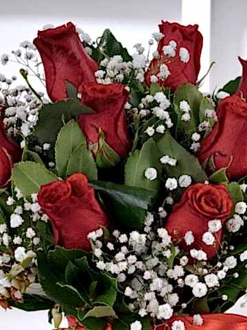 Aşkın Adı 9 Kırmızı Gül Arajmanı Aranjmanlar çiçek gönder